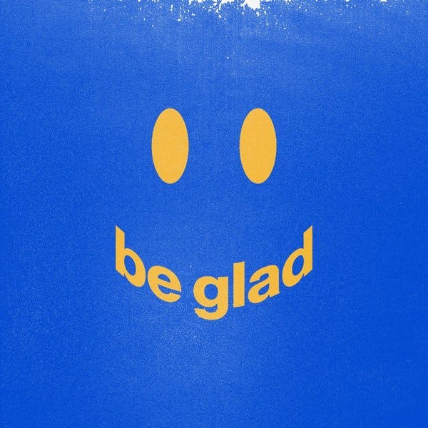 Be Glad cover